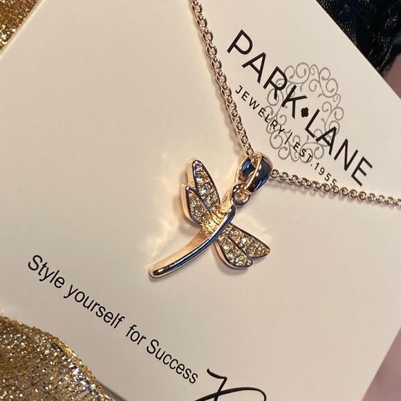 NWT DELICATE DRAGONFLY 🌹 ROSE GOLD ILLUMINATE MICRO CRYSTALS HOPE CHANGE GROWTH - Picture 15 of 15